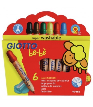 Giotto Bebè Punta Larga conf. da 6 pz.