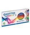 Pastelli Giotto Supermina da 12 pz.