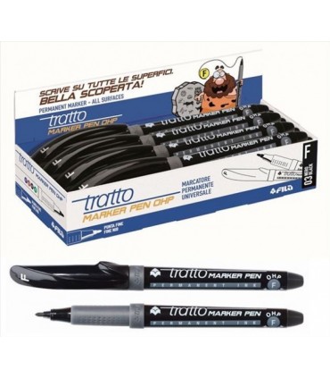 Tratto Marker Pen OHP conf. da 8 pz.