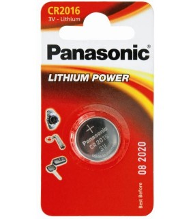 Pila Panasonic a bottone CR2016 conf. da 12 blister da 2 pz.