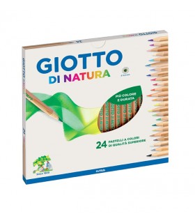 Pastelli Giotto di Natura da 24 pz.