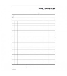 Buoni di Consegne A5 3 copie
