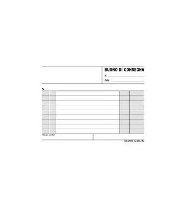 Buoni di Consegne Mis.12x17  3 copie