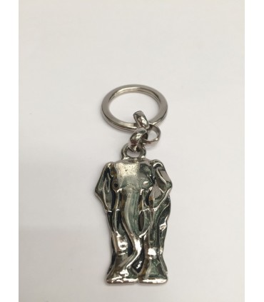 Portachiavi "Elefante" in Metallo Predan in scatola da regalo