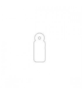 Etichette con Filo Lebez F.to 11x29 mm  conf. da 1000 pz.