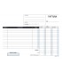 Blocco Fattura 3 Aliquote 3 copie Mis.14x22