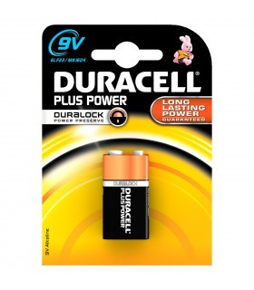 Duracell Plus  9 Volt      conf. da 10 blister