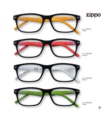 Ricarica Occhiali da Vista Zippo Mod.31Z-B3 da 4 pz. Diottria + 2.50