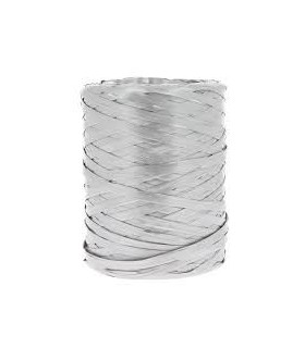 Rafia 200 metri h. 1/2 cm.  colore  Argento