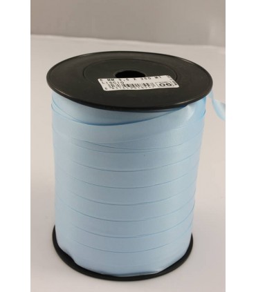 Nastro 250 metri opaco h. 1 cm.  colore celeste