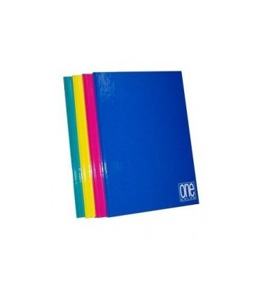 Quaderno cartonato One Color  rig.4M conf. 5 pz. colori assortiti