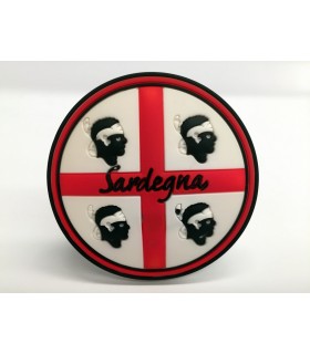 Calamita Sardegna Tonda 4 Mori in Gomma Morbida