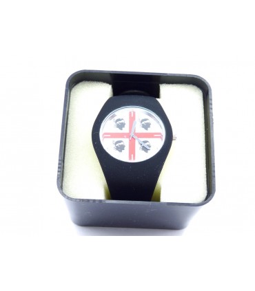Orologio Sardegna 4 Mori con Cinturino in Gomma Disponibile in 4 colori