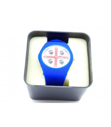 Orologio Sardegna 4 Mori con Cinturino in Gomma Disponibile in 4 colori
