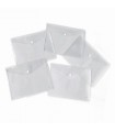 Cartelline con Bottone in Polipropilene Lebez in A4 Trasparente conf. 12 pz.