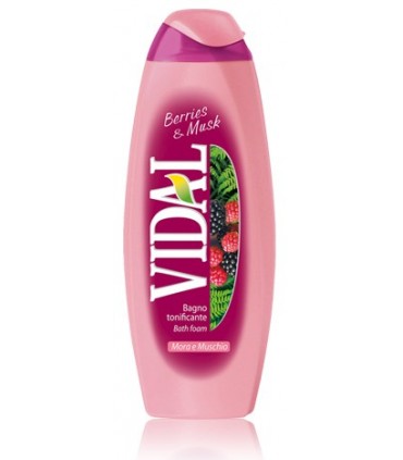 Bagnoschiuma Vidal 500 ml.   more e muschio