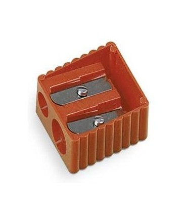 Temperamatite Lebez 2 Fori in Plastica conf. da 20 pz. colori assortiti