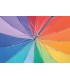 Ombrello Automatico Antivento  16 Aste "Arcobaleno" 