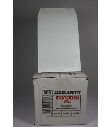 Buste a sacco Blasetti  mis. 16X23 Cartone da 500 pz