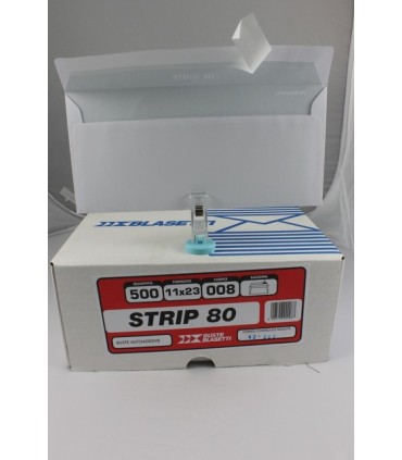 Buste lettera Blasetti  mis. 11X23 Autoadesive    Scatola da 500 pz.