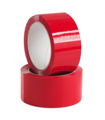 Nastro da pacchi Tesa 50x66 colore rosso