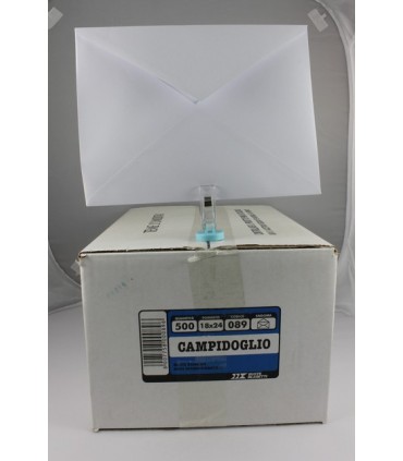 Buste lettera Blasetti  mis. 18x24  Campidoglio   Scatola da 500 pz.