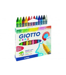 Pastelli a cera Giotto da 24 pz.
