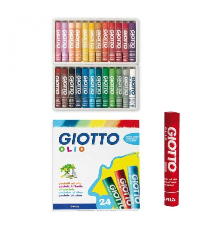 24+2 Pastelli A Olio Morbidi E Acqua-solubili – Set Di Bastoncini Da Pittura Per Bambini E Artisti, Colori Vivaci E Facili Da Sfumare
