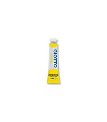 Scatola tempere Giotto da 6pz. tubetto 12ml colore 03 giallo limone