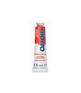 Scatola tempere Giotto da 6pz. tubetto 12ml colore 05 arancione