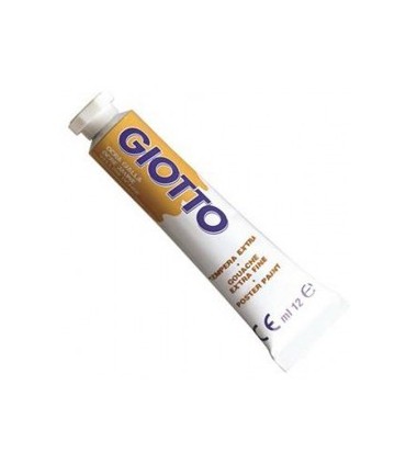 Scatola tempere Giotto da 6pz. tubetto 12ml colore 21 giallo ocra