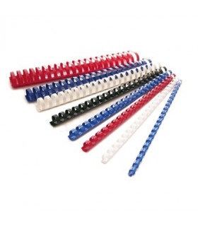 Spirali per Rilegatura 6mm conf. 100 pz. colore Bianco