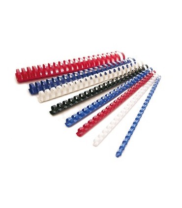 Spirali per Rilegatura 6mm conf. 100 pz. colore Bianco