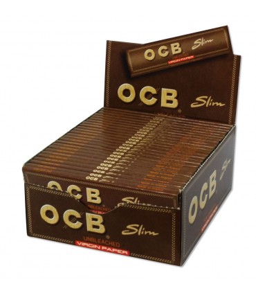 Cartina OCB  Slim Lunga Brown conf. 50 pz.