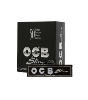 Cartina OCB lunga nera conf. da 50 pz.