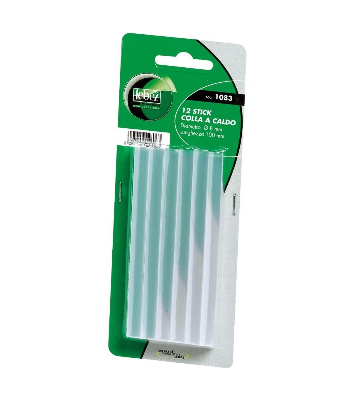 6PZ Stick colla 8 mm per pistola a caldo conf
