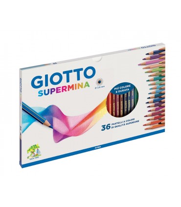 Pastelli Giotto Supermina da 36 pz.