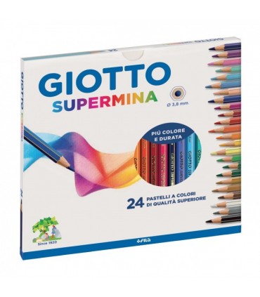 Pastelli Giotto Supermina da 24 pz.