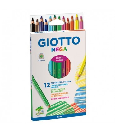 Pastelli Giotto Mega da 12 pz.
