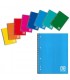 Quaderno One Color spiralato non forato rig. 1R conf. 5 pz. colori assortiti