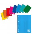 Quaderno One Color spiralato non forato rig. 1R conf. 5 pz. colori assortiti