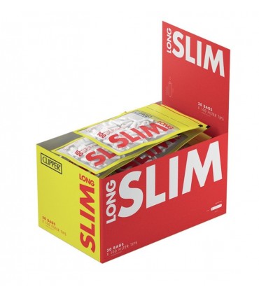 Filtri Clipper Long Slim 6mm in busta conf. da 30 pz.