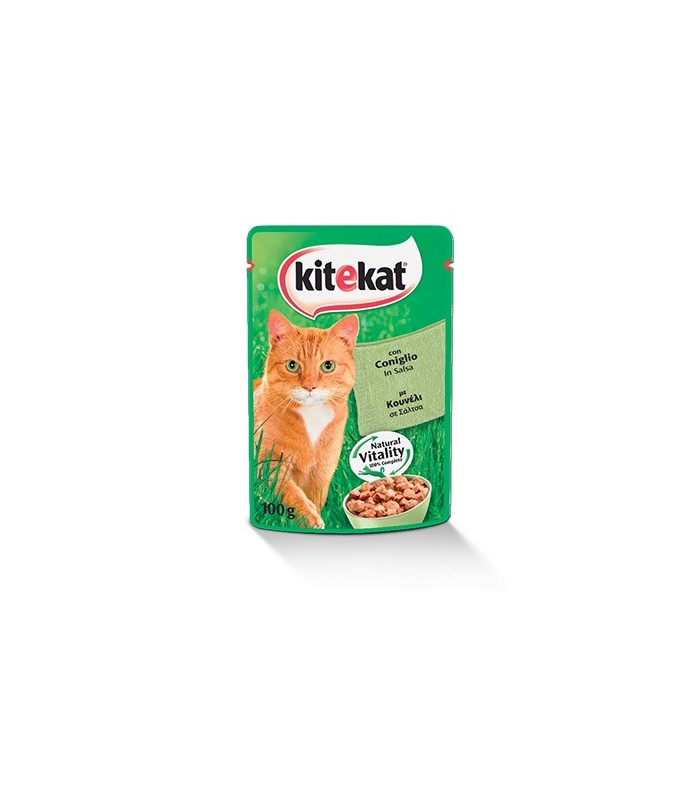 Kitekat Per Gatto Coniglio In Salsa Busta 100 Gr La Suprema Srl