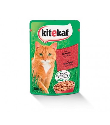 Kitekat per Gatti Manzo Busta 100 gr 