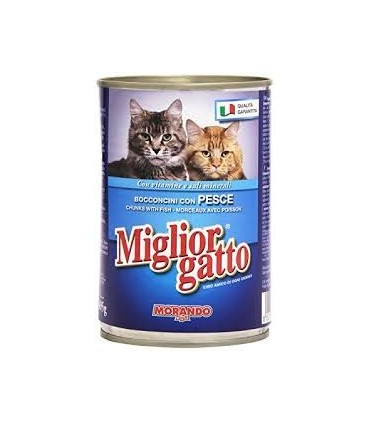Bocconcini Miglior Gatto con Pesce Lattina 405 gr