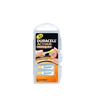 PILA DURACELL ACUSTICA 10   