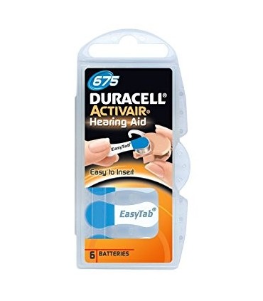 PILA DURACELL ACUSTICA 675