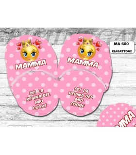 Ciabattoni  Mamma Taglia Unica Colore Rosa