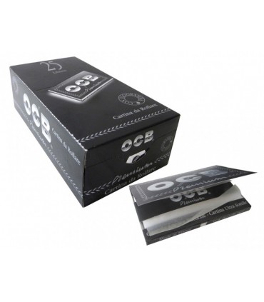 Cartina OCB corta Doppia Nera conf. da 25 pz.