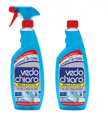 Vedo Chiaro Brillatutto Vetri e Multiuso 500 ml